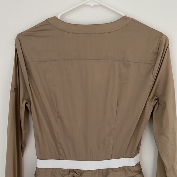 BCBG khaki cotton dress - Picture 6 of 8